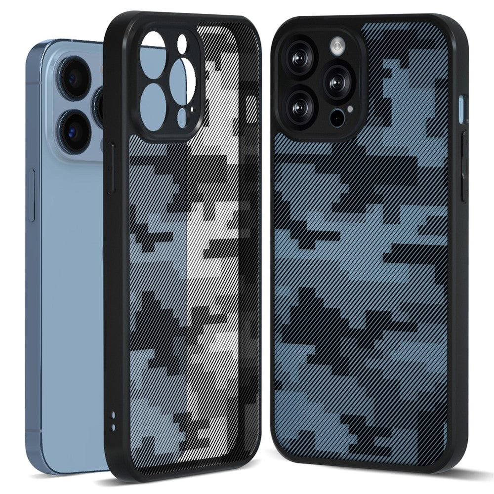 IBMRS til iPhone 12 Pro Telefoncover TPU+PC Bagside Stødsikkert Cover