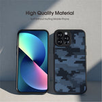 IBMRS til iPhone 12 Pro Telefoncover TPU+PC Bagside Stødsikkert Cover