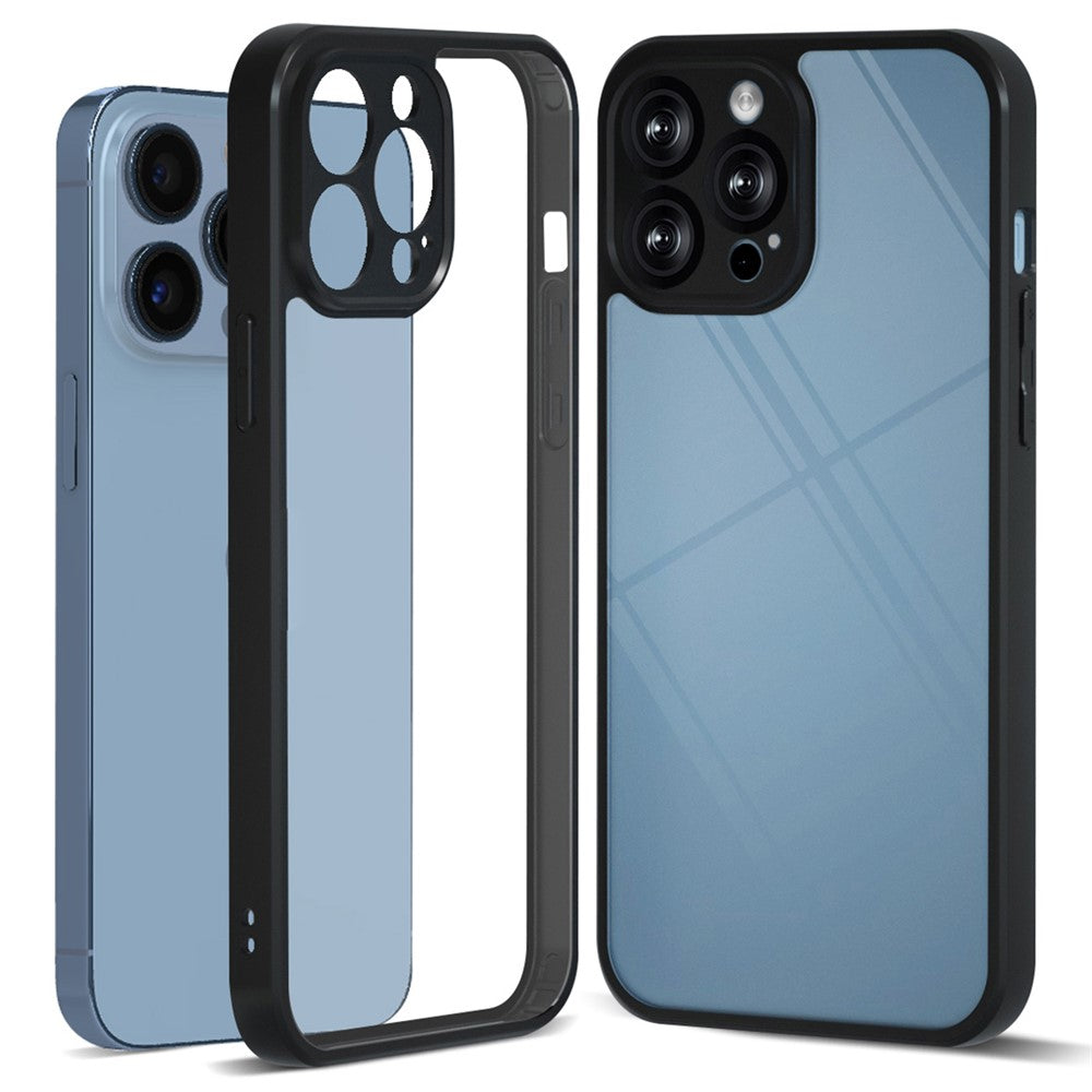 IBMRS til iPhone 12 Pro Telefoncover TPU+PC Bagside Stødsikkert Cover