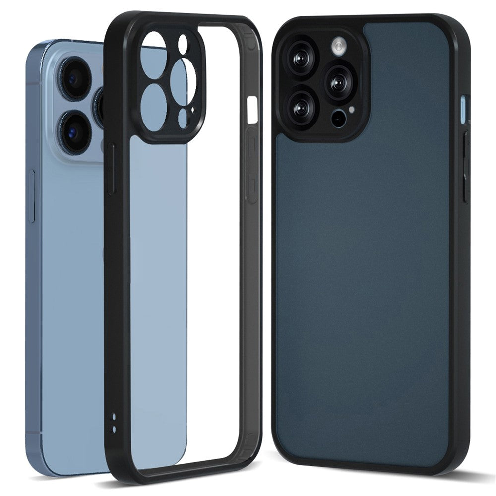 IBMRS til iPhone 12 Pro Telefoncover TPU+PC Bagside Stødsikkert Cover