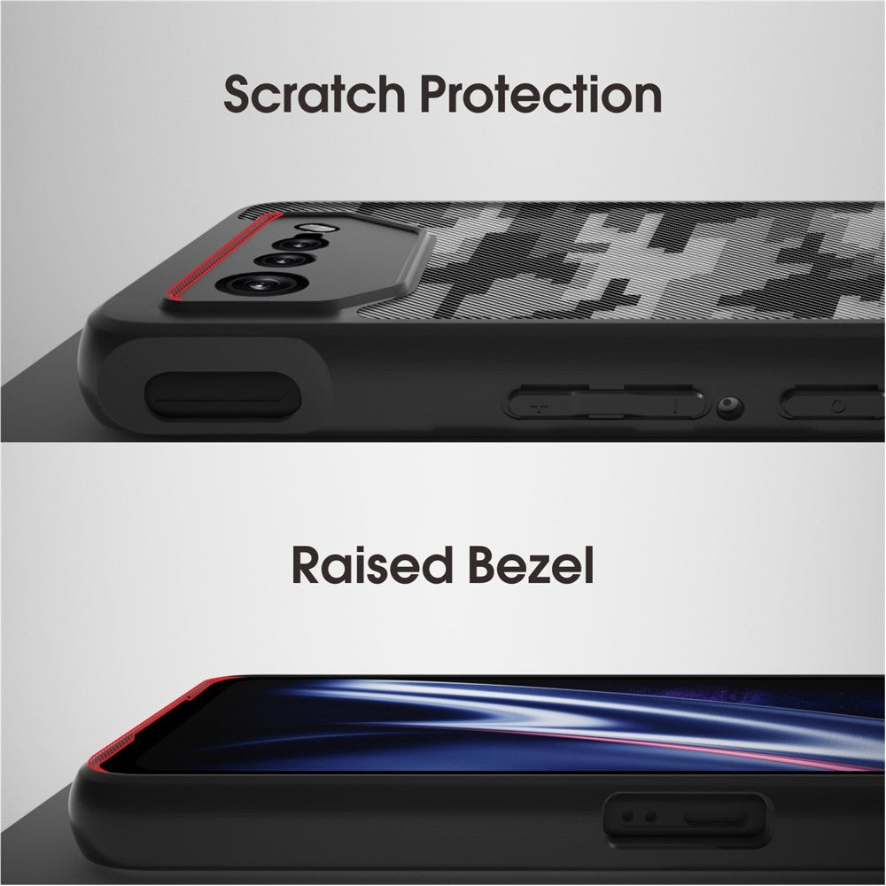 IBMRS Til Asus ROG Phone 7 5G Covers Anti-ridse TPU+PC Telefoncover Skal