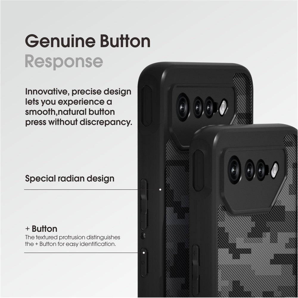 IBMRS Til Asus ROG Phone 7 5G Covers Anti-ridse TPU+PC Telefoncover Skal