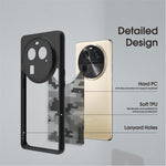 IBMRS Phone Case for Oppo Find X6 Slim-Fit Phone Cover Soft TPU+Hard PC Shell