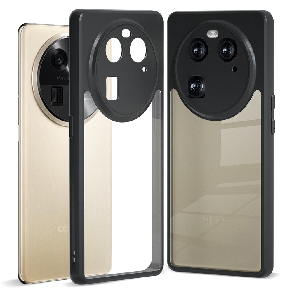 IBMRS Phone Case for Oppo Find X6 Slim-Fit Phone Cover Soft TPU+Hard PC Shell