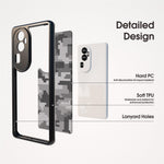 IBMRS For Oppo Reno10 Pro+ 5G Cases Anti-Scratch TPU+PC Cell Phone Cover