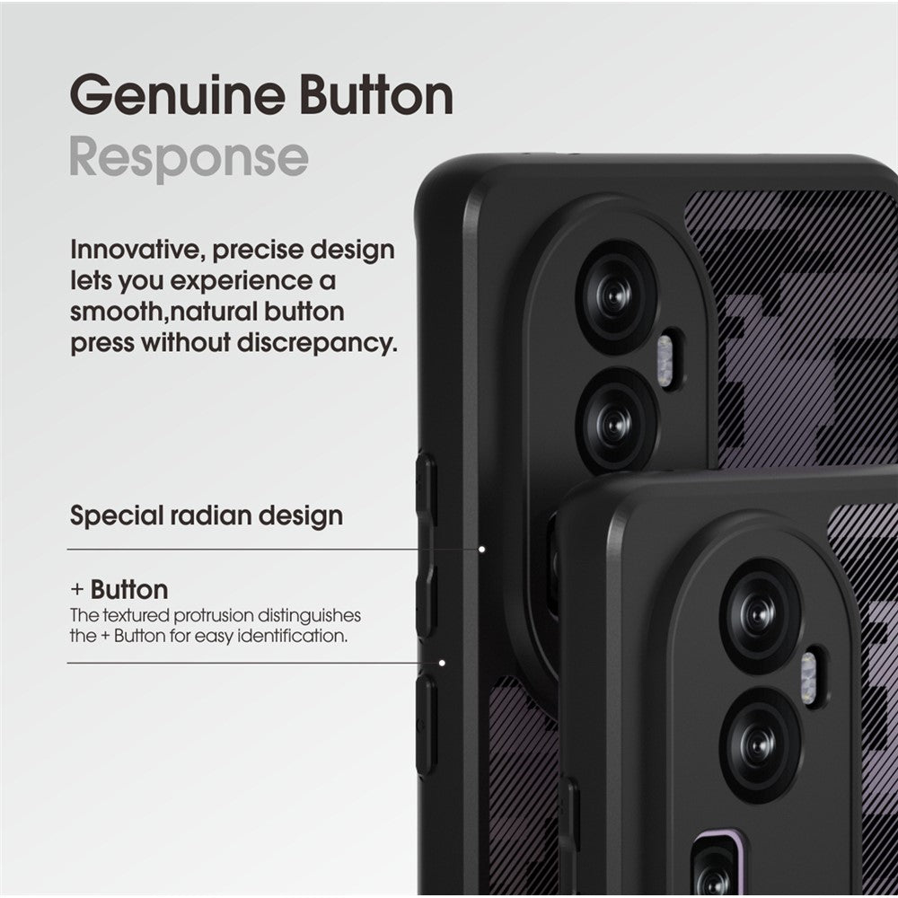 IBMRS For Oppo Reno10 Pro+ 5G Cases Anti-Scratch TPU+PC Cell Phone Cover
