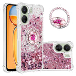 For Xiaomi Redmi 13C 4G / 13C 5G / 13R 5G / Poco M6 5G / Poco C65 4G TPU Case Kickstand Quicksand Phone Cover