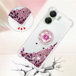 For Xiaomi Redmi 13C 4G / 13C 5G / 13R 5G / Poco M6 5G / Poco C65 4G TPU Case Kickstand Quicksand Phone Cover