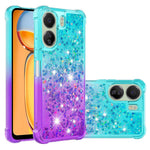 For Xiaomi Redmi 13C 4G / 13C 5G / 13R 5G / Poco M6 5G / Poco C65 4G TPU Case Gradient Quicksand Phone Back Cover