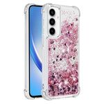 Til Samsung Galaxy A35 5G TPU Cover Glitrende Kviksand Stødabsorberende Telefonbagside