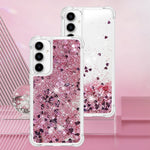 Til Samsung Galaxy A35 5G TPU Cover Glitrende Kviksand Stødabsorberende Telefonbagside