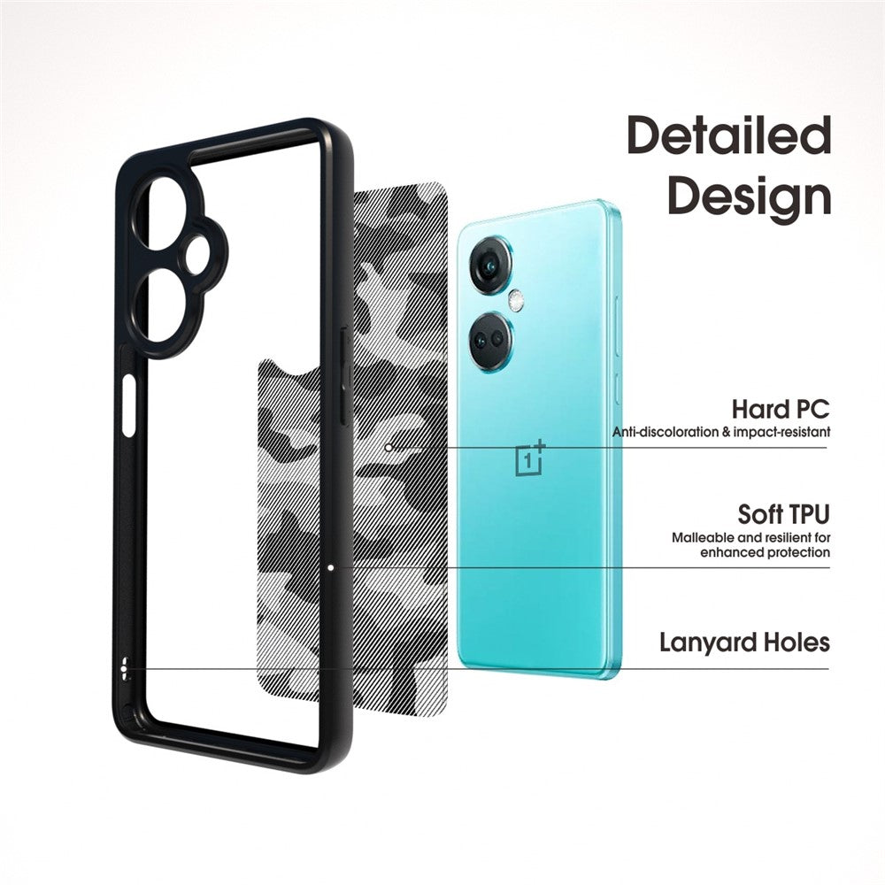 IBMRS-skal för OnePlus Nord CE3 5G / K11 5G-skydd, krockkuddeskydd, mobilskydd