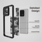 IBMRS Phone Cover for Xiaomi 13 Pro 5G Cases Anti-Scratch TPU+PC Phone Shell
