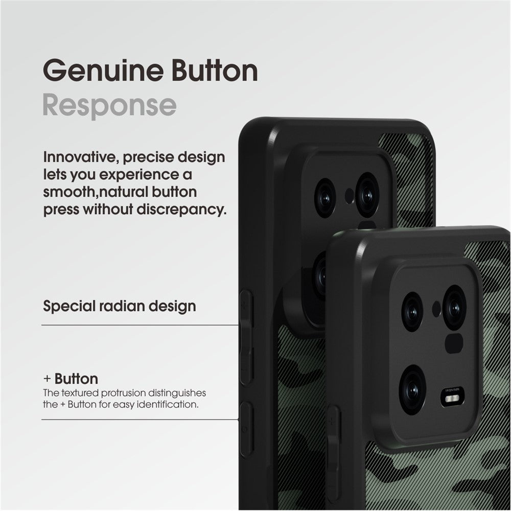 IBMRS Phone Cover for Xiaomi 13 Pro 5G Cases Anti-Scratch TPU+PC Phone Shell