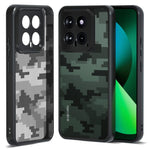 IBMRS Slim-Fit mobilskal för Xiaomi 14 Skal Reptåligt TPU+PC Mobilskal