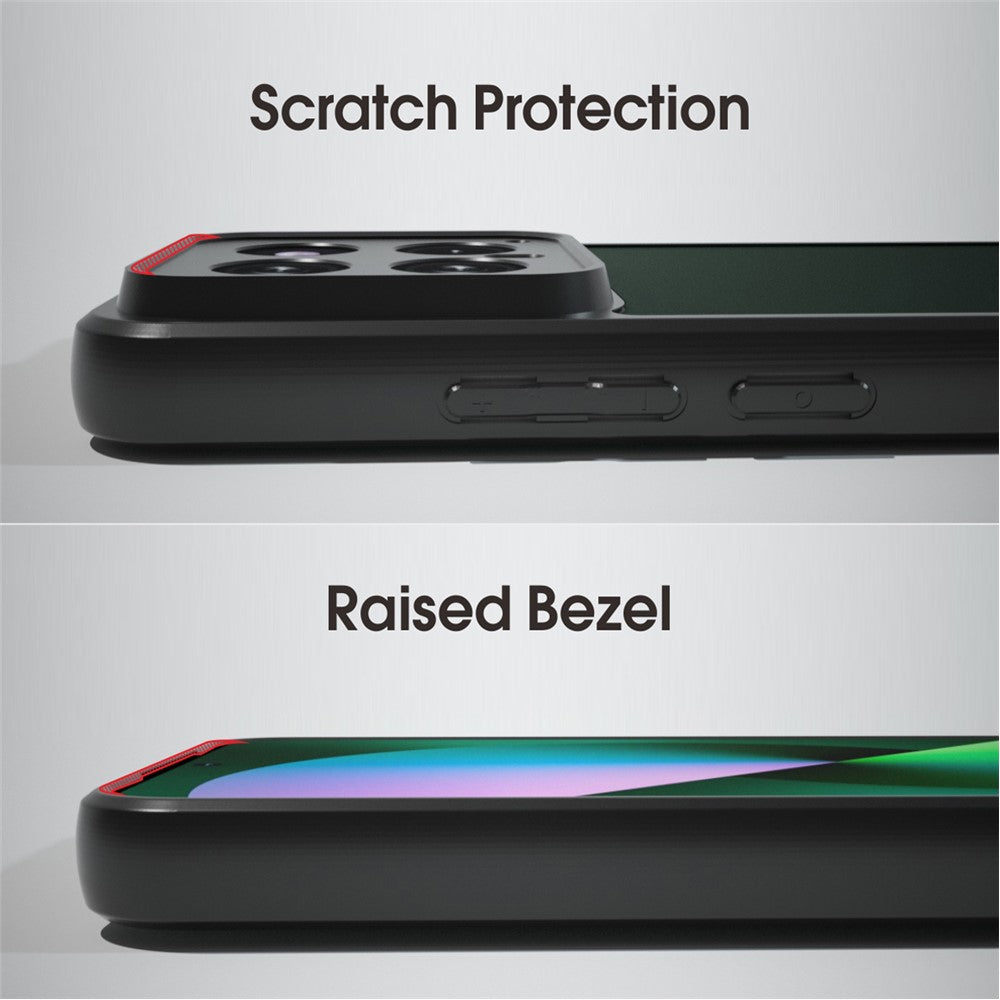 IBMRS Slim-Fit mobilskal för Xiaomi 14 Skal Reptåligt TPU+PC Mobilskal
