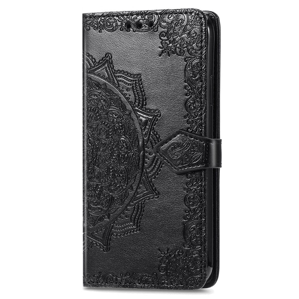 For Samsung Galaxy A05s 4G Magnetic Phone Case Embossed Mandala Pattern Cover