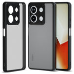 IBMRS För Xiaomi Redmi Note 13 5G mobilskal TPU+PC Baksida Exakt Utskärning Linshål