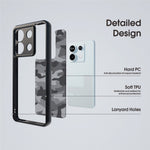 IBMRS For Xiaomi Redmi Note 13 Pro 5G / Poco X6 5G Case TPU+PC Anti-Scratch Phone Cover