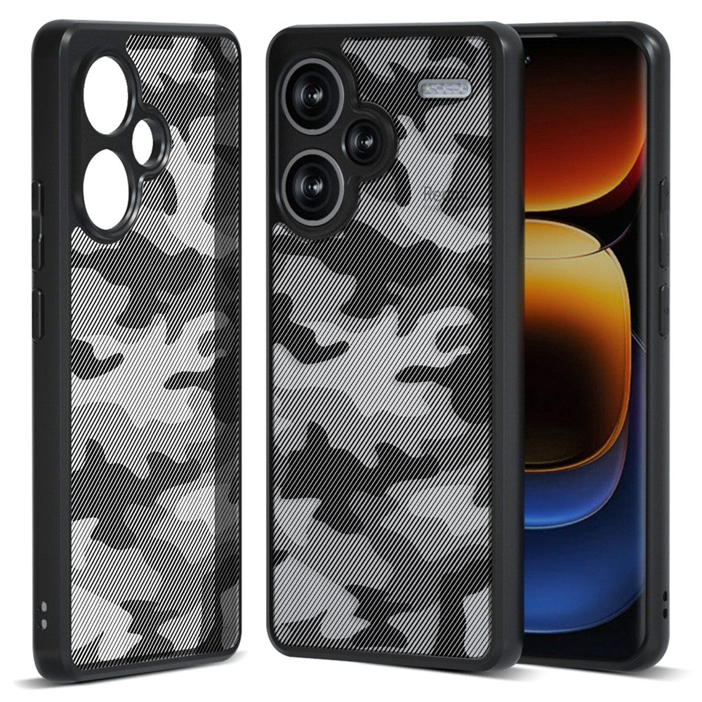 IBMRS För Xiaomi Redmi Note 13 Pro+ 5G Skal Mobilmobilskydd Reptåligt TPU+PC-skal