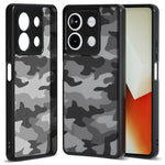 IBMRS För Xiaomi Redmi Note 13 4G Skal Slim-Fit TPU+PC Skal Mobilmobilfodral