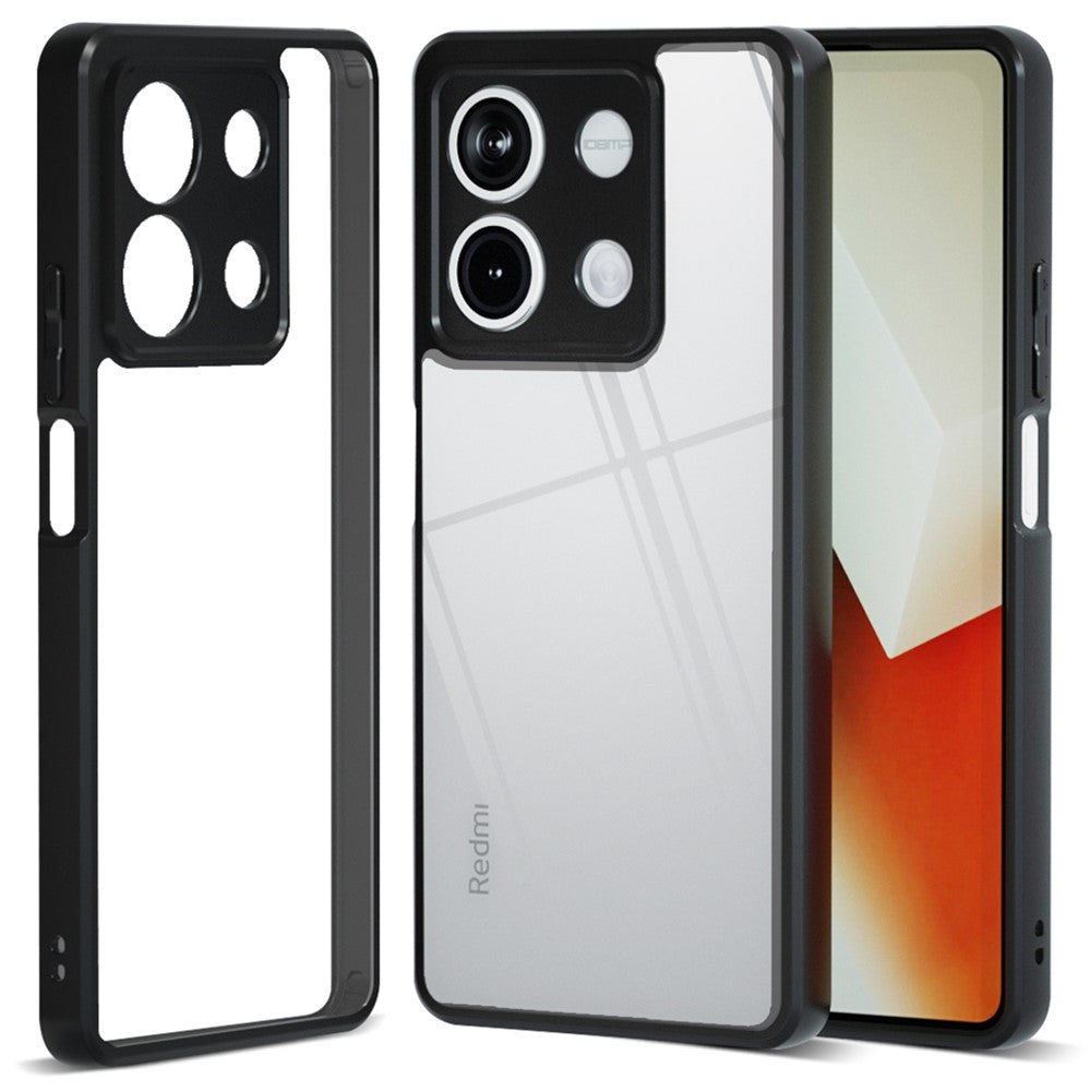 IBMRS För Xiaomi Redmi Note 13 4G Skal Slim-Fit TPU+PC Skal Mobilmobilfodral