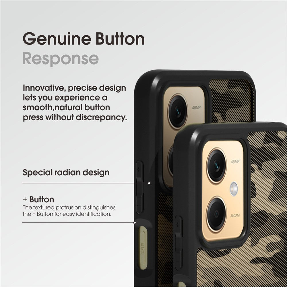 IBMRS För Xiaomi Redmi Note 12 5G (Global) / 12R Pro 5G / Poco X5 5G Skal TPU+PC mobilskal
