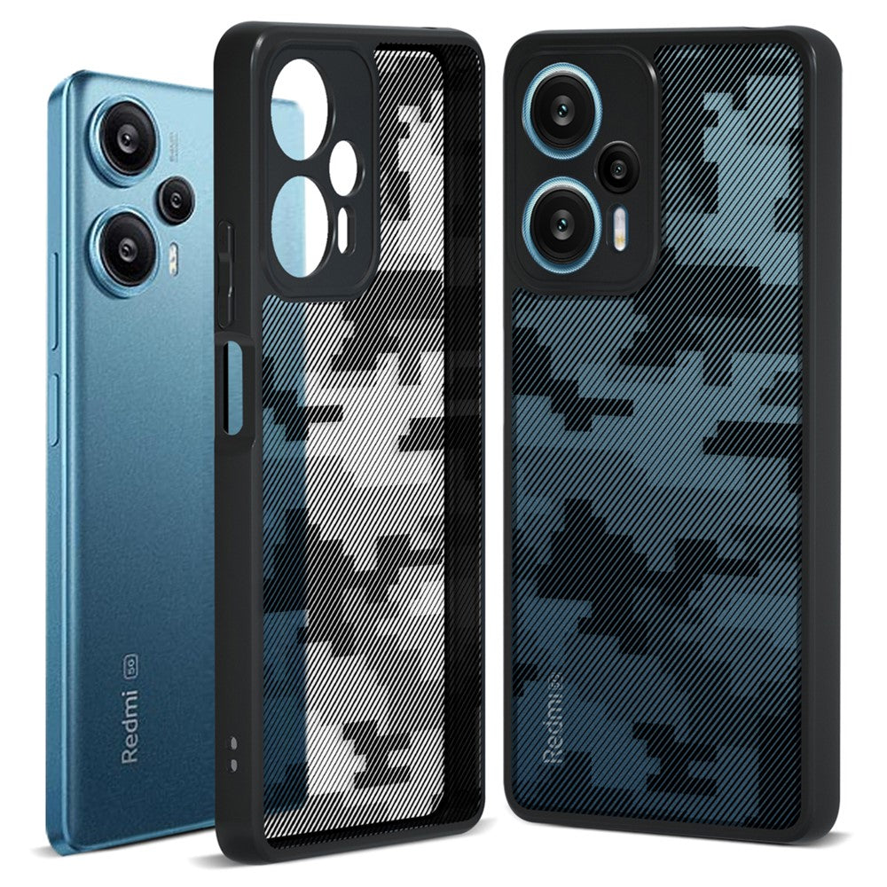IBMRS For Xiaomi Redmi Note 12 Turbo / Poco F5 5G Cell Phone Case TPU+PC Back Shell