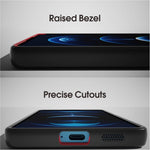 IBMRS For Xiaomi Redmi Note 12 Turbo / Poco F5 5G Cell Phone Case TPU+PC Back Shell