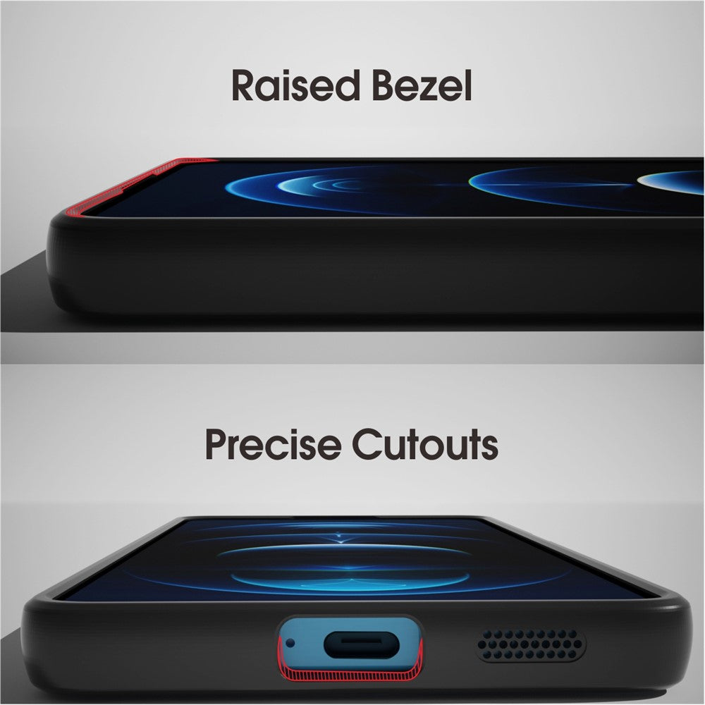 IBMRS For Xiaomi Redmi Note 12 Turbo / Poco F5 5G Cell Phone Case TPU+PC Back Shell