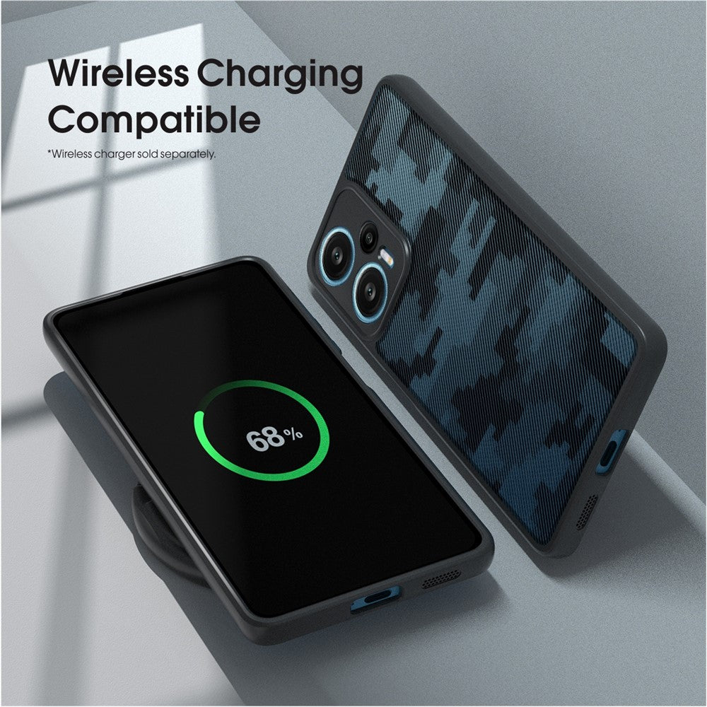IBMRS For Xiaomi Redmi Note 12 Turbo / Poco F5 5G Cell Phone Case TPU+PC Back Shell