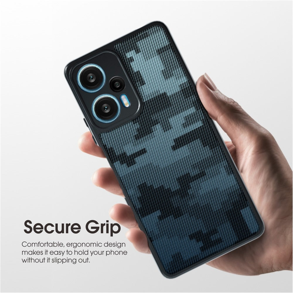 IBMRS For Xiaomi Redmi Note 12 Turbo / Poco F5 5G Cell Phone Case TPU+PC Back Shell