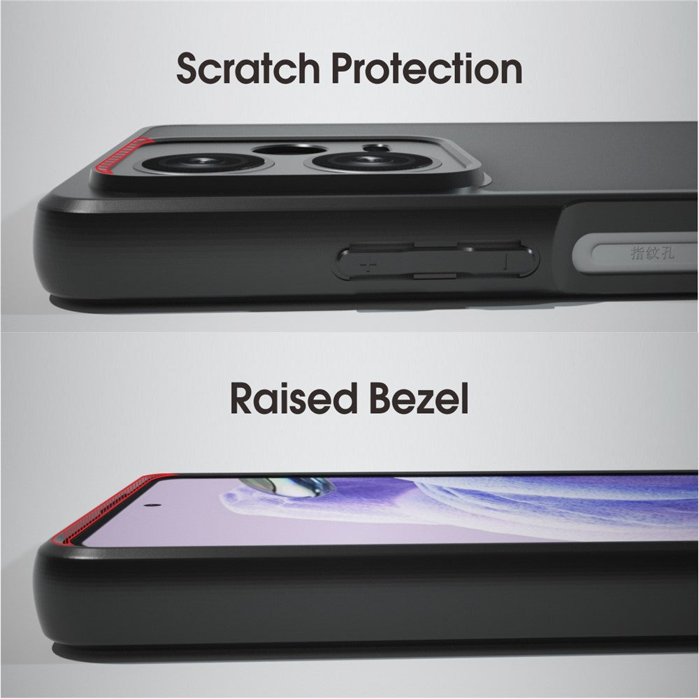 IBMRS For Xiaomi Redmi Note 12 Pro+ 5G Cell Phone Case TPU+PC Anti-drop Shell