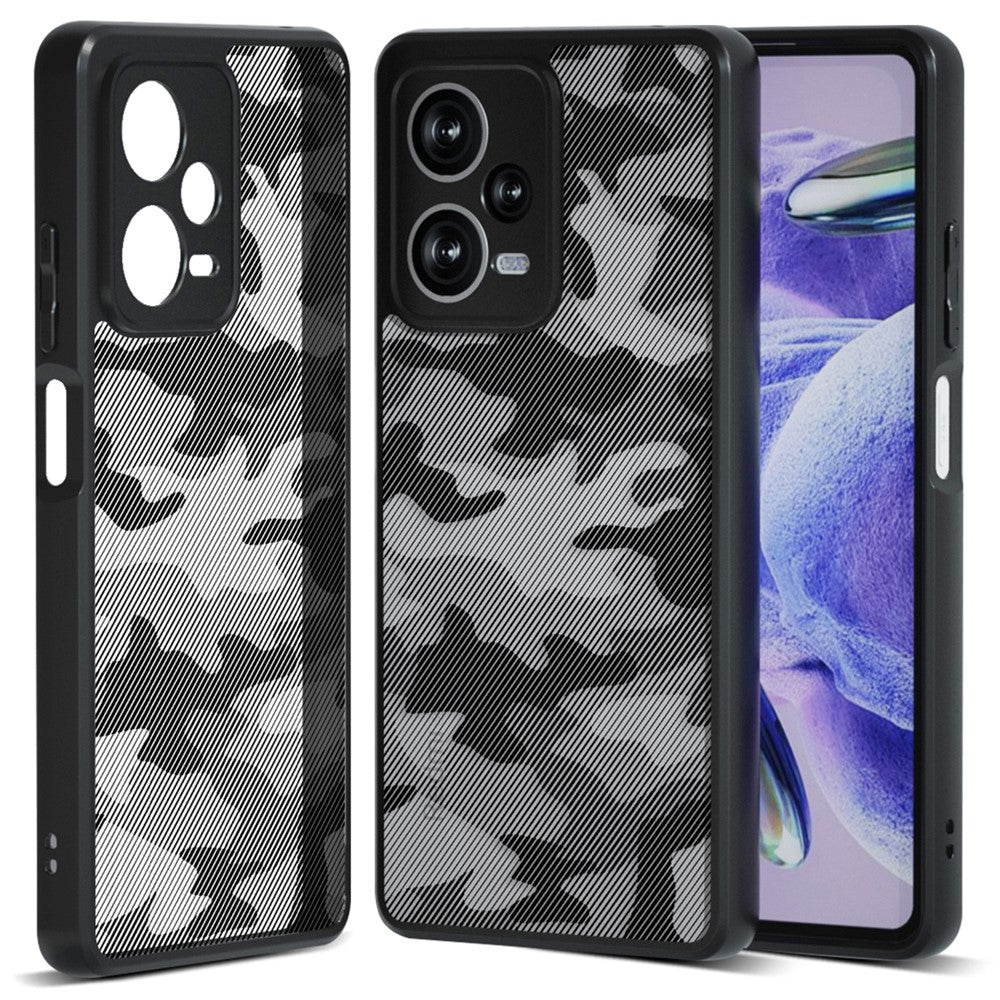 IBMRS For Xiaomi Redmi Note 12 Pro+ 5G Cell Phone Case TPU+PC Anti-drop Shell