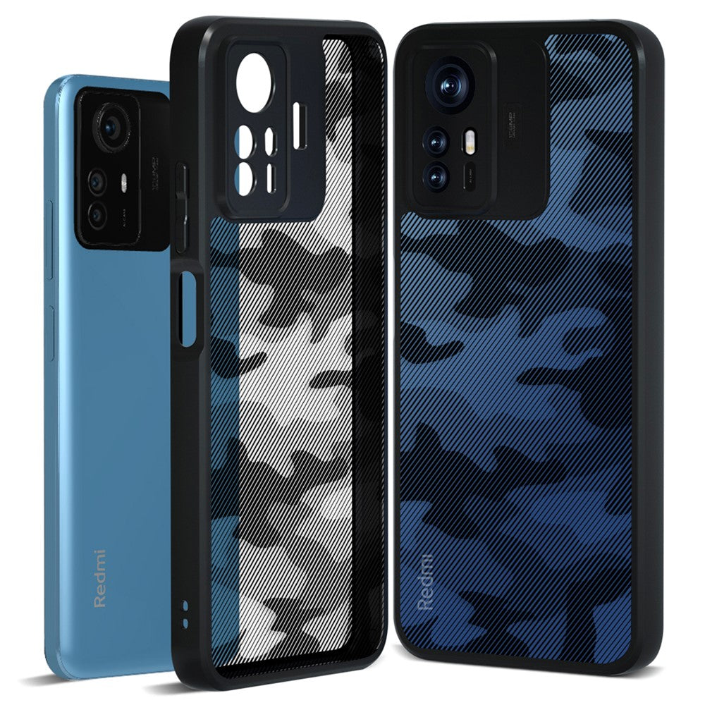 IBMRS For Xiaomi Redmi Note 12S 4G Cover Shock-absorbing TPU+PC Cell Phone Case