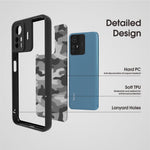 IBMRS For Xiaomi Redmi Note 12S 4G Cover Shock-absorbing TPU+PC Cell Phone Case