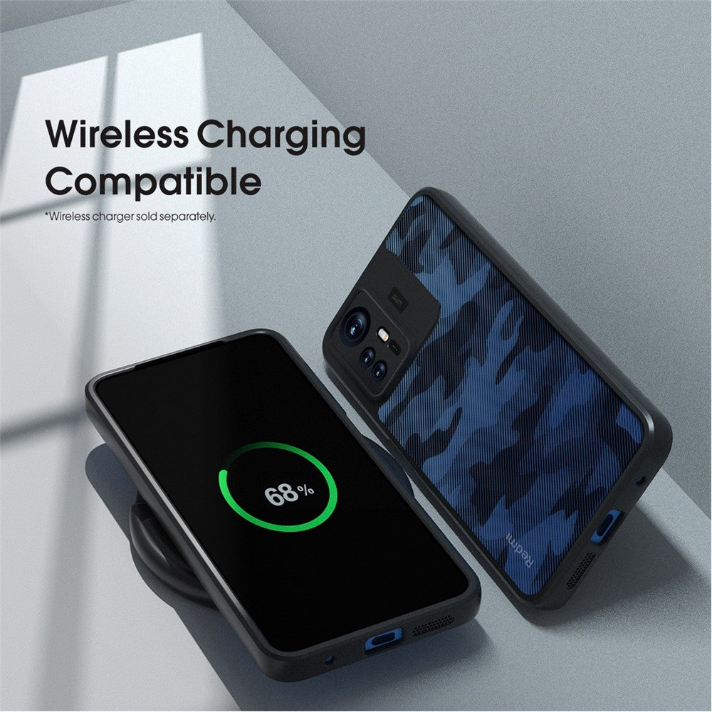 IBMRS For Xiaomi Redmi Note 12S 4G Cover Shock-absorbing TPU+PC Cell Phone Case