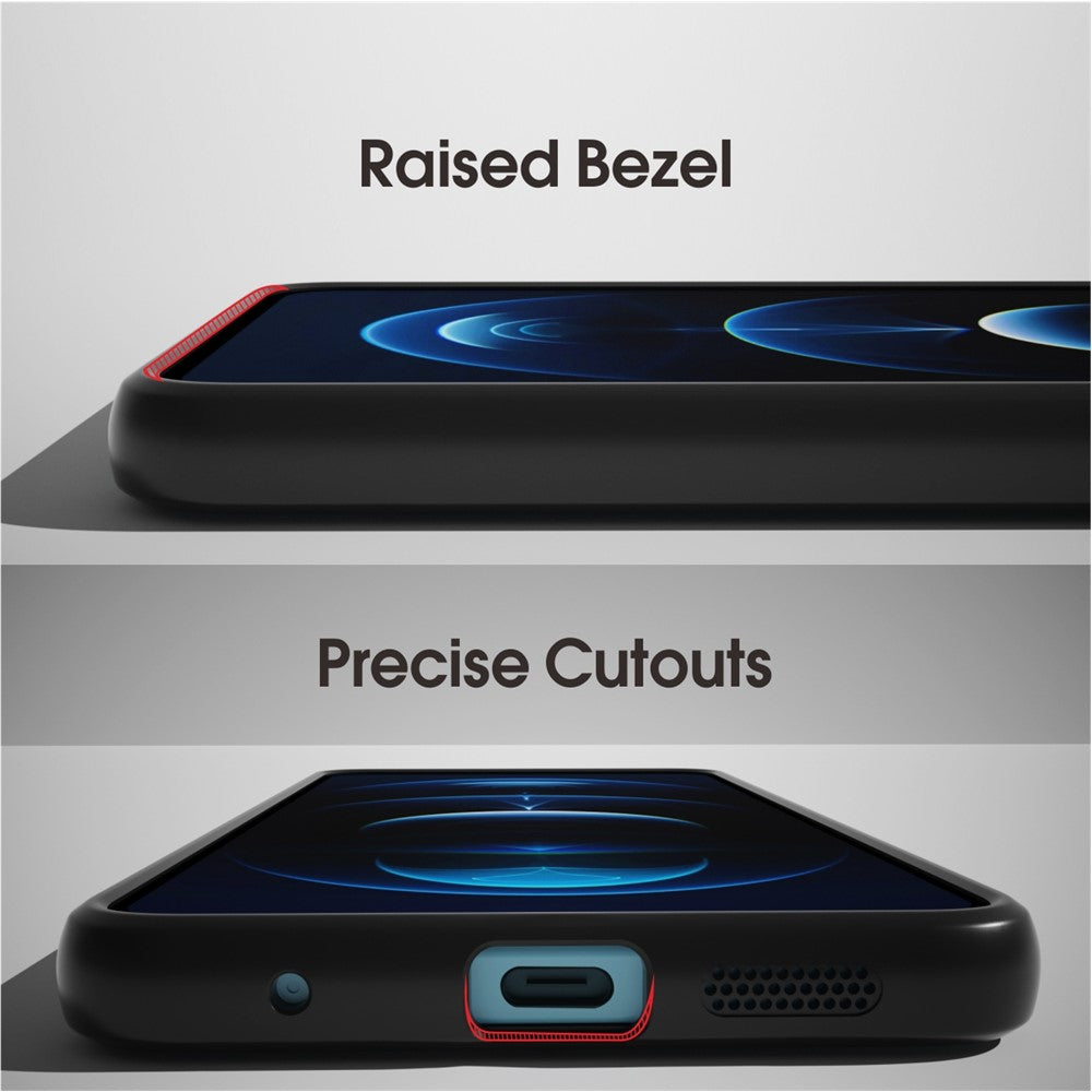 IBMRS För Xiaomi Redmi Note 12 4G Skal TPU+PC Skal Reptåligt Mobilskal