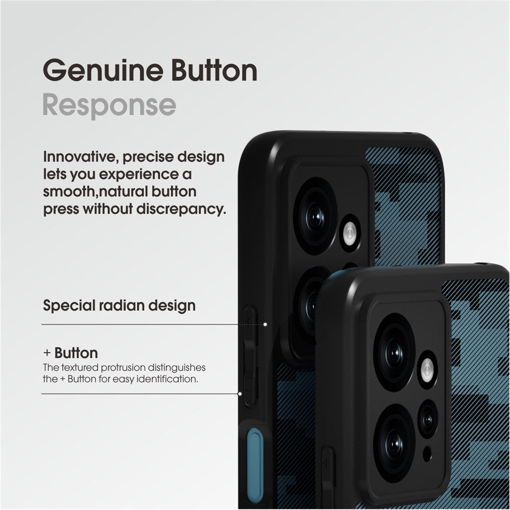 IBMRS For Xiaomi Redmi Note 12 4G Cases TPU+PC Shell Anti-Scratch Cell Phone Cover