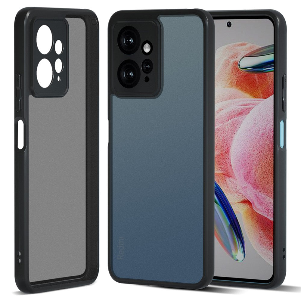 IBMRS For Xiaomi Redmi Note 12 4G Cases TPU+PC Shell Anti-Scratch Cell Phone Cover