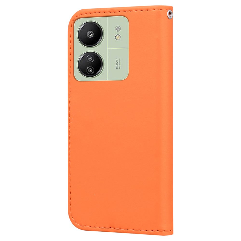 For Xiaomi Redmi 13C 4G / 5G / 13R 5G / Poco M6 5G / Poco C65 4G Case Cartoon Pattern Wallet Leather Phone Cover