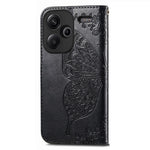 For Xiaomi Redmi Note 13 Pro+ 5G Wallet Case Imprinted Butterfly Pattern PU Leather Phone Cover