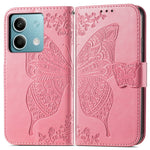 For Xiaomi Redmi Note 13 5G Case Butterfly Pattern Folio PU Leather Stand Phone Cover