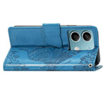 For Xiaomi Redmi Note 13 5G Case Butterfly Pattern Folio PU Leather Stand Phone Cover