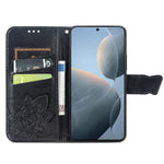 For Xiaomi Redmi K70E 5G / Poco X6 Pro 5G Phone Case Butterfly Pattern Folio Stand View Cover