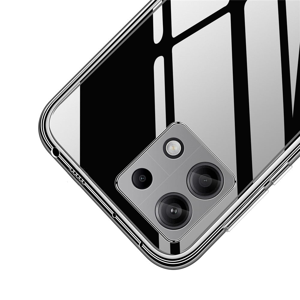 MOFI För Xiaomi Redmi Note 13 Pro 4G / Poco M6 Pro 4G mobilskal Flexibelt Reptåligt TPU-Skal