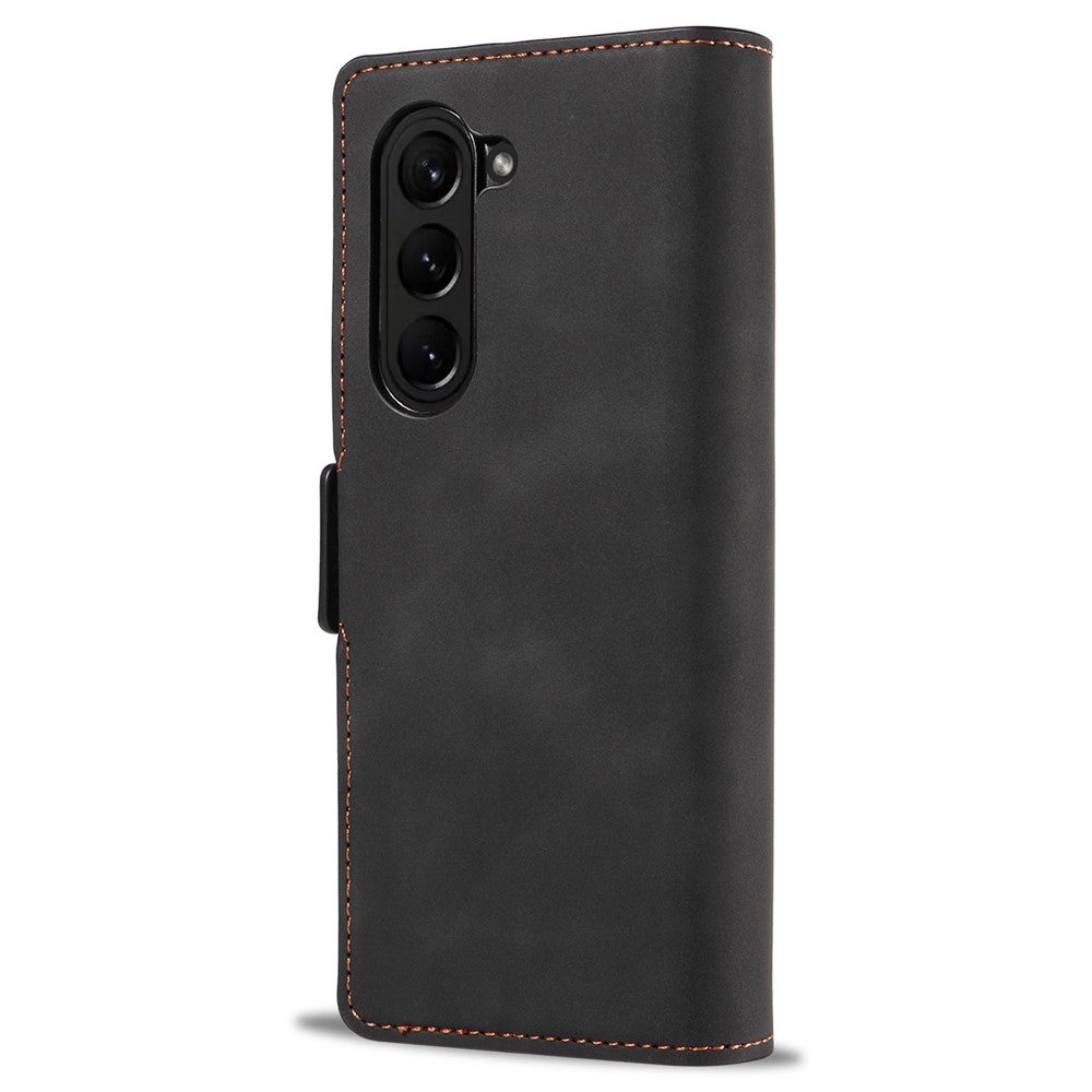FORWENW Fantasy Series magnetisk mobilcover i skin-touch-læder til Samsung Galaxy Z Fold5 5G