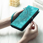 For Xiaomi Redmi Note 13 5G Phone Case Flower Pattern Leather Flip Wallet Cover