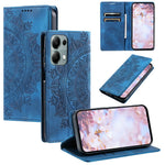 For Xiaomi Redmi Note 13 Pro 4G / Poco M6 Pro 4G Magnetic Case Leather Flip Stand Phone Cover