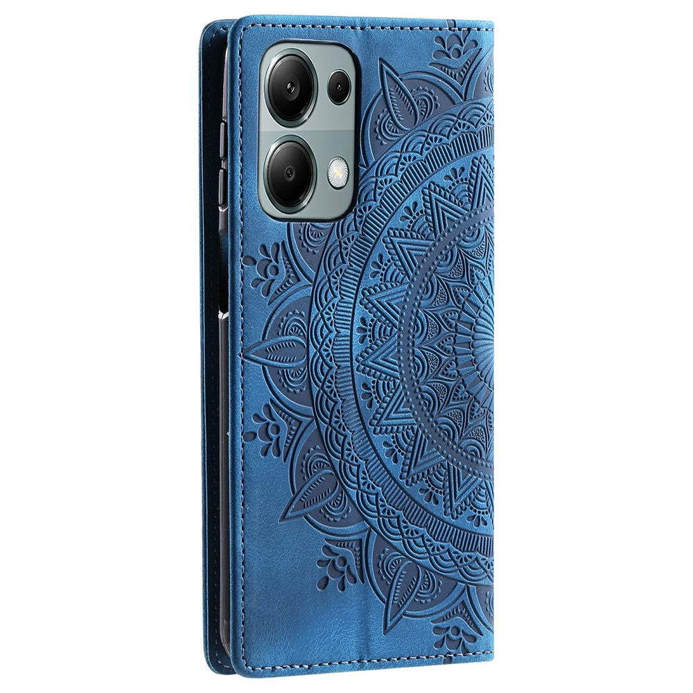 For Xiaomi Redmi Note 13 Pro 4G / Poco M6 Pro 4G Magnetic Case Leather Flip Stand Phone Cover